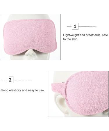 Beaupretty Eye Sleeping Mask Fashionable Night Mask Sleep Eye Mask Cover for Sleeping Pink - Buy Online on GoSupps.com
