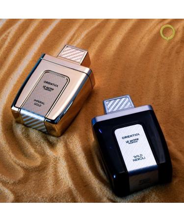 Orientica Le Motif Collection Imperial Gold For Men Eau de Parfum Spray 2.9 Ounce - Buy Online on GoSupps.com