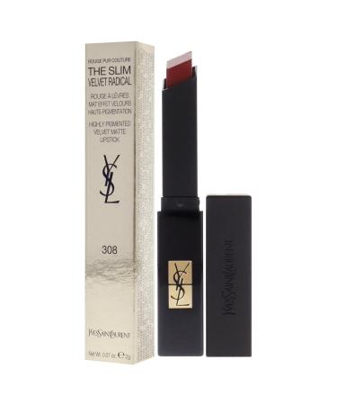 Yves Saint Laurent The Slim Velvet Radical Matte Lipstick 308 Radical Chili - 0.07 oz | Shop Internationally for Women s Luxury Makeup - Buy Online on GoSupps.com