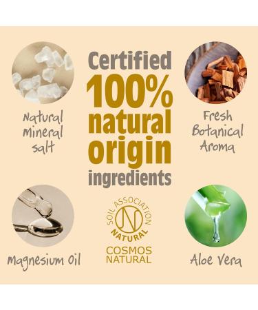 Salt of the Earth - Refillable Natural Deodorant Spray - Vegan & Cruelty Free - Certified 100% Natural Origin Ingredients - Suitable for Men Women & Kids - Amber & Sandalwood - 100ml Amber & Sandalwood 100 ml (Pack of 1) - Buy Online on GoSupps.com