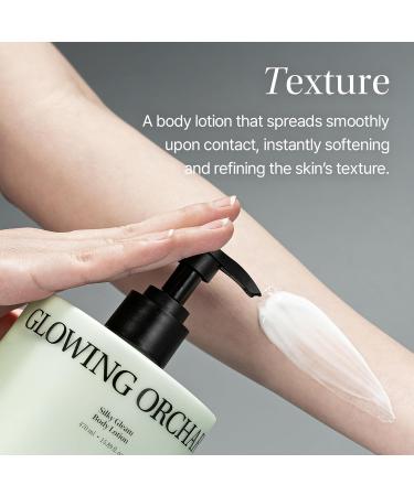 Objet Silky Gleam Body Lotion Botanical Plant Oils & Butters with Niacinamide and Vitamin C&E Deep Barrier Hydration 24H Glow and Smooth Firm Skin Premium Korean Body Care Santal Rose (450ml) - Buy Online on GoSupps.com