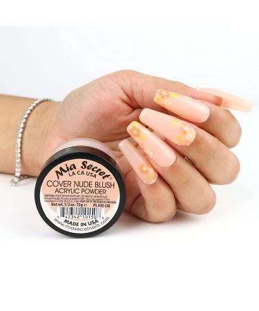 Mia Secret Cover Nude Blush Acrylic Powder 8oz - Professional Nail Salon Quality - Buy Online on GoSupps.com