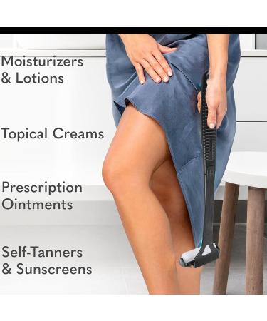  TARSHYRY TARSHYRY Back Lotion Applicator Self-Application Solar Self-Tanning Back Protector Applicator Foldable Long Reach Long Handle Curved Anti-Slip Roller - Buy Online on GoSupps.com
