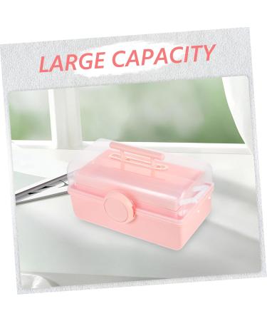  Mikinona Mikinona Cosmetic Storage Box Lipstick Makeup Brushes Nail Polish Organizer Case Beauty Organizer Skin Care and Makeup Organizer Nail Polish Storage Organizer Perfume Organizer Pink - Buy Online on GoSupps.com