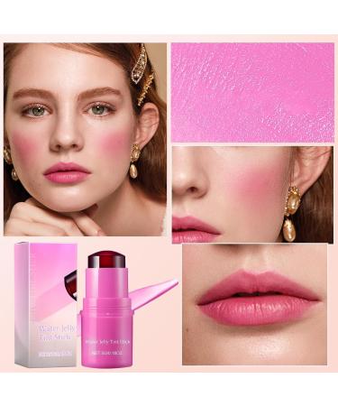 Milk Jelly Blush Milk Blush Stick Milk Jelly Blush Stick Milk Makeup Jelly Tint Water Jelly Tint Stick Sheer Lip & Cheek Stain Finish (Berry) - Buy Online on GoSupps.com