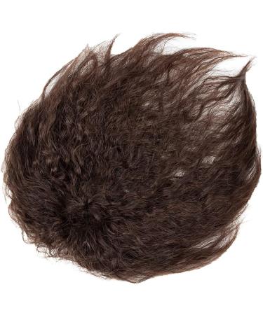 Synthetic Hair Topper With Bangs Clip In Hair Extensions Wavy Black Brown Hair Pieces for Women cover the white hair 2/33 3Clips - Buy Online on GoSupps.com