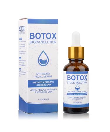 Botox Face Serum - Anti-Aging Botox Stock Solution with Vitamin C & E - Instant Face Tightening & Wrinkle Reduction - 1 PCS - Buy Online on GoSupps.com