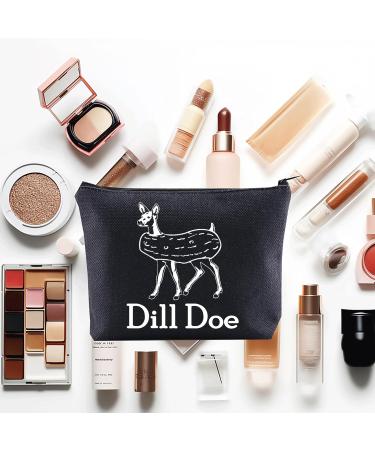 CENWA Funny Dill Pickle Gift Dill Doe Humor Deer Cucumber Cosmetic Bag Humorous Deer Gift Dill Doe - Buy Online on GoSupps.com