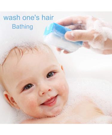 6-Piece Baby Bathing Set | 2-in-1 Sensory Brush & Sterile Sponge | Newborn Bath Accessories - Buy Online on GoSupps.com
