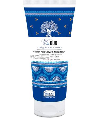 Helan W Oud - Moisturising Rich & Velvety Body Cream with Essential Fatty Acids & Antioxidant Properties Macadamia & Vitamin E - Scented & Gentle Moisturiser for Softer Skin - Made in Italy 200 ml - Buy Online on GoSupps.com