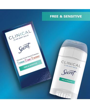 Secret Soft Unscented 1.6 oz - Gentle Protection for Sensitive Skin - Buy Online on GoSupps.com