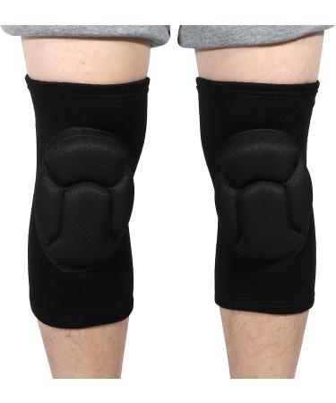 VOCOSTE Knee Brace Protection - Soft Breathable Support for Sport, Gym & Skating - Black XL - Buy Online on GoSupps.com