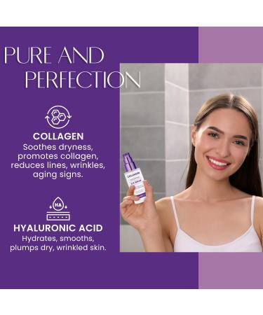 Buy Collagen & Hyaluronic Acid Under Eye Serum - Anti-Aging Hydrating & Puffiness Reducing - Korean Skin Care for All Skin Types - 1 oz - Buy Online on GoSupps.com