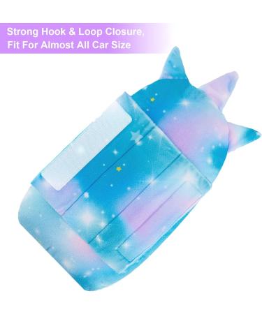Beinou Unicorn Seatbelt Strap Cover & Pillow for Kids - Green | Head & Shoulder Support Cushion for Boys & Girls | Car Seat Belt Harness Pads for Travel - Buy Online on GoSupps.com