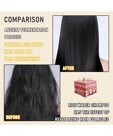Rice Water Shampoo for Hair Growth | Volumizing All Hair Types | Nourishing Rice Shampoo for Women - Buy Online on GoSupps.com