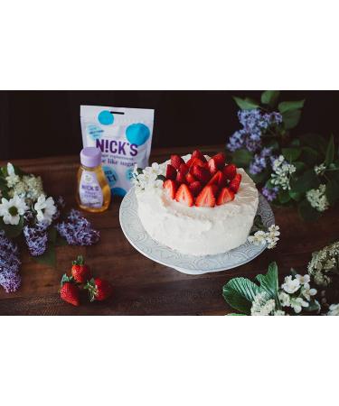 NICKS Fiber Syrup Natural Vegan Fiber Syrup Sugar Replacement Alternative 300g - Buy Online on GoSupps.com