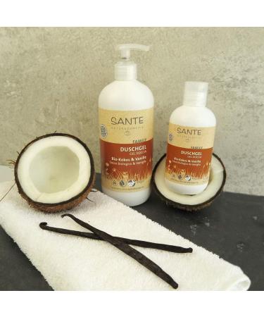 Sante Naturkosmetik Sante Natural Cosmetics Organic Cocoa and Vanilla Shower Gel 950ml - Buy Online on GoSupps.com