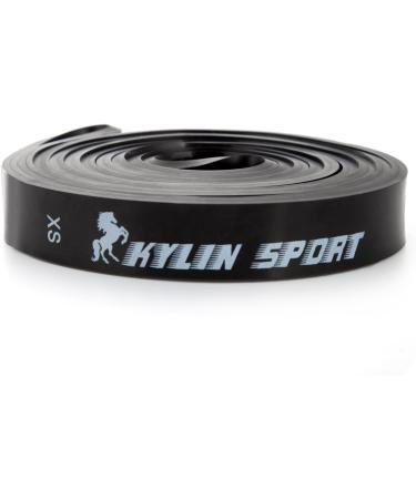 Kylin Sport Resistance Band - Ideal for Training Yoga & Pilates | Pull-Up Support Elastic Band for CrossFit Gymnastics & Power Trimmers | Noir 25-65lb - Buy Online on GoSupps.com