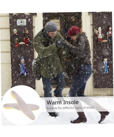 FRCOLOR Winter Warm Insoles - 3 Pairs Breathable Cushions for Shoes - Keep Warm Insole Inserts for Ultimate Comfort - Buy Online on GoSupps.com