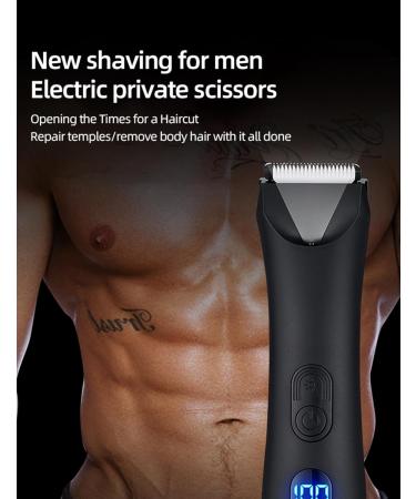 Buy NENZHE Portable Electric Trimmer - Cordless USB Rechargeable Mini Trimmer for Men | Waterproof & Gentle Trimming for Hair & Bikini Area | International Shipping Available - Buy Online on GoSupps.com