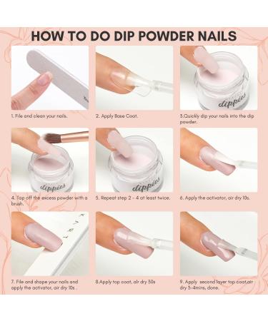 Makartt Dj Vu Nude Dip Powder 1oz for Odor-Free French Manicure - Long-Lasting, No Lamp Needed - Buy Online on GoSupps.com