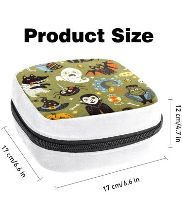 GIAPB Cat Design Sanitary Napkin Storage Bag | Period & Tampon Pouch | Makeup Pad Holder - Color 4812 - Buy Online on GoSupps.com