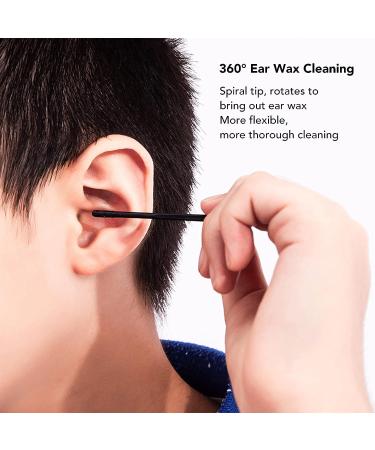 100pcs Disposable Ear Pick Earwax Removal Spoon Cleaner - Portable 360 Degree Cleaning Tool for Kids & Adults - Buy Online on GoSupps.com
