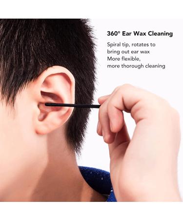 100pcs Disposable Ear Wax Cleanser - 360 Degree Remover for Daily Use in Home, Office, and Salon - Buy Online on GoSupps.com