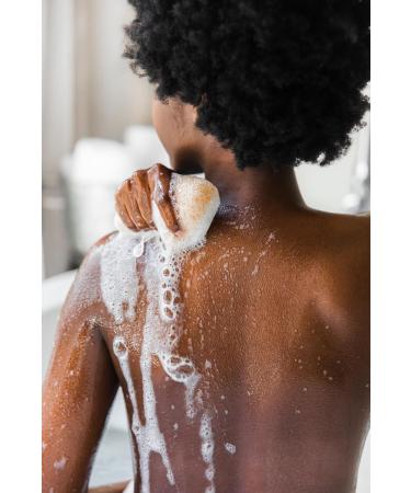 Buy Konjac Walnut Shell Exfoliating Body Sponge | Gentle Daily Exfoliation & Cleansing | 100% Plant-Based | Softens & Revitalizes Skin | International Shipping Available - Buy Online on GoSupps.com