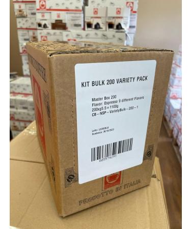 200 Nespresso Compatible Coffee Capsules (Variety pack/discovery kit) - Buy Online on GoSupps.com