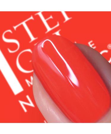  Nails Inc Nails Inc Topless Jennifer (Coral Red) - UV-Free Gel Nail Polish - 1-Step Manicure with Approximately 8 Days of Wear - Quick Drying - Vegan & 21-Free - For Kids & Adults - No Base Coat Required - Buy Online on GoSupps.com