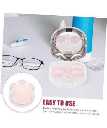 Buy Healeved Cat Claw Colored Contact Lens Containers - Stylish Organizer & Tool Case for Lenses - Perfect Contact Lens Holder for All Users - Buy Online on GoSupps.com