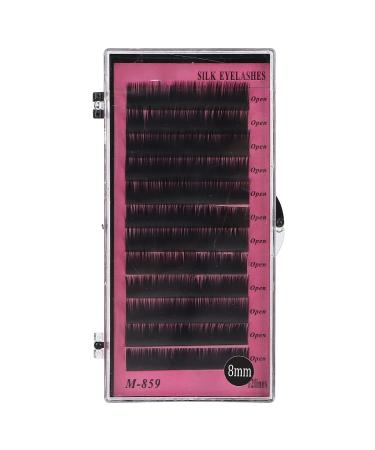 0.1mm C Curl Grafting Extension False Eyelashes - Matte Color Thickened & Lengthened 12 Rows 1 Count - International Shipping Available - Buy Online on GoSupps.com