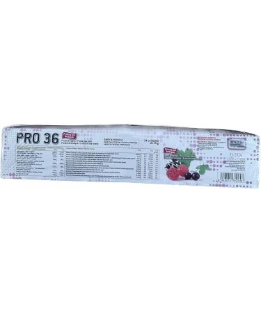 Best Protein Pro 36 Forest Fruits 24 bars - Buy Online on GoSupps.com