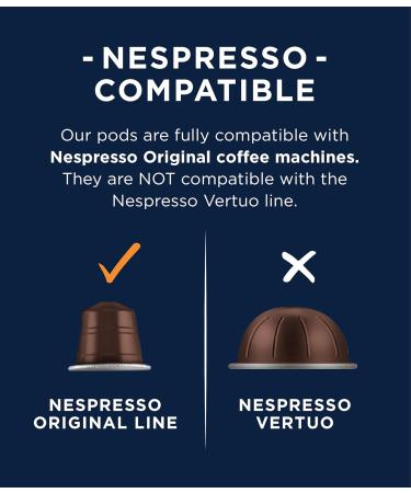 CafePod Hazelnut Flavoured Coffee Pods - 60 Nespresso Compatible Capsules - Buy Online on GoSupps.com