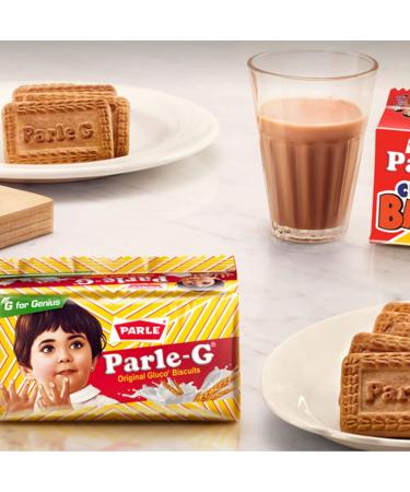 Parle-G Biscuits 2.13 oz - Bulk 48 Pack | Delicious Indian Tea Biscuits - Buy Online on GoSupps.com