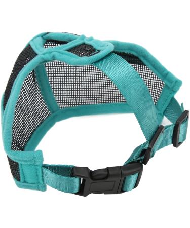 Dog Muzzle Short Snout Dog Muzzle Mesh Adjustable Breathable Anti Biting Bulldog for Anti-Biting Anti-Barking Licking(L) Large - Buy Online on GoSupps.com