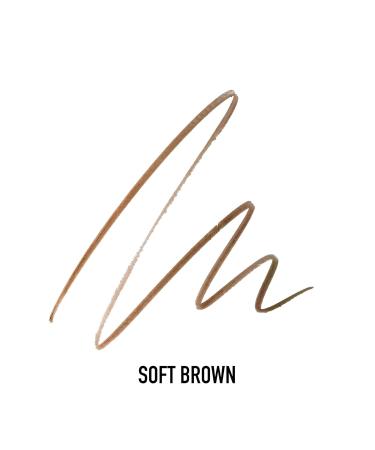 Max Factor Brow Shaper Double Mechanical Pencil with Spoolie Brush - Ultra Fine Tip Matte Finish - Brown 20 - International Shipping Available - Buy Online on GoSupps.com