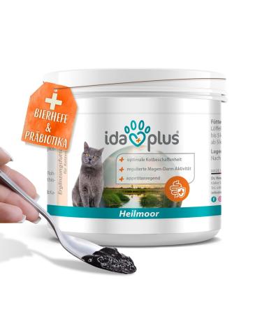Ida Plus - Heilmoor + Beer yeast - Improves faecal quality intestinal flora plus - Optimal digestion in dog & cat - valuable B -vitamins - with natural peat from the raised bog - 1000 g 200g - Buy Online on GoSupps.com