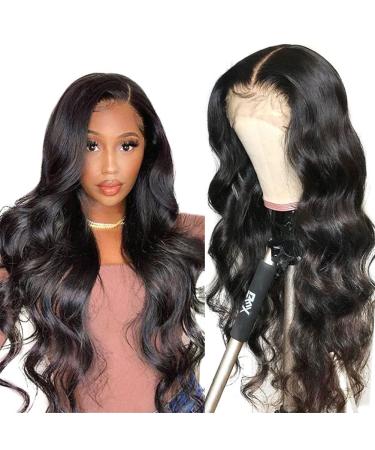 Transparent HD Lace Front Wigs Human Hair Pre Plucked 13x4 Lace Frontal Human Hair Wigs for Black Women Body Wave Human Hair Lace Front Wigs with Baby Hair Natural Color (30 inch, 13x4 Body Wave Wig) 30 Inch 13x4 Body Wave…