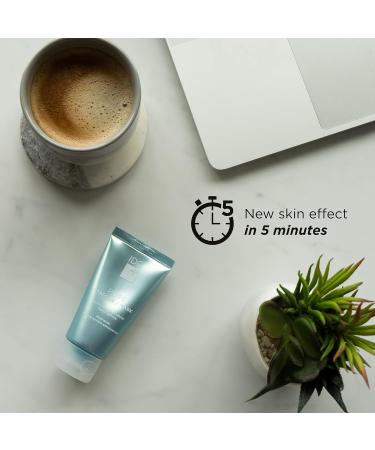 IDC Dermo Pure Mask - AHA Skin Brightening & Exfoliating Mask for All Skin Types | Vegan Pore Cleansing & Renewing Face Care - Buy Online on GoSupps.com