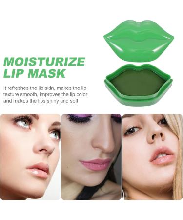 NUOBESTY Masque Hydratant L vres 20 Pi ces Compact Anti-dess chement Film Nourrissant pour L vres Sensibles Soins de Nuit Usage Personnel Bo te Verte - Buy Online on GoSupps.com