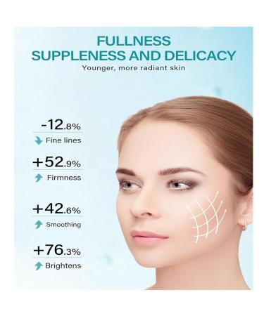 XJBD Collagen Cream Face Moisturizer Skin Firming Cream for Face with Collagen Hyaluronic Acid Anti-Aging Day & Night Cream Lifting and Firming Reduces Wrinkles Dryness For All Skin Types - Buy Online on GoSupps.com