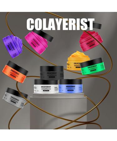 Temporary Washable Black Hair Color Wax - No Mess Hair Dye for Kids | Perfect for Parties & Cosplay - Buy Online on GoSupps.com