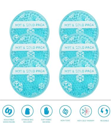 Reusable Small Gel Bead Ice Pack for Hot and Cold Therapy - Pain Relief for Breastfeeding, Kids, Headaches, and Sinus Relief - Buy Online on GoSupps.com