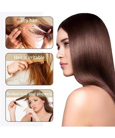 PPLWJLEF Silk Gloss Smoothing Cream Hair Mask Pure Keratin Repairing Hair Mask 5 Seconds Magical Shiny Hair Mask for Dry and Damaged Hair - Buy Online on GoSupps.com