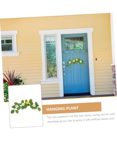HOMSFOU 8 Pcs Simulation Lemon Pendant Lemon Decorations Lemons for Decoration Lemon Garland Dried Lemon Slices Fake Lemons Plant Garland Mantel Garland Plastic Fireplace Artificial - Buy Online on GoSupps.com