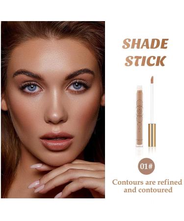 Boobeen Cream Contour Stick Liquid Bronzer Highlighter Face Makeup - 3 Types Available - Buy Online on GoSupps.com