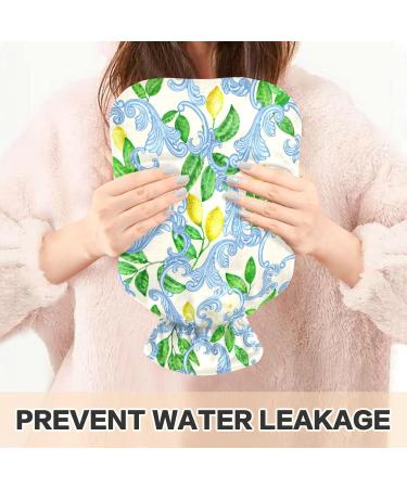 Shop Floral Lemon Hot Water Bottle - 2L Pain Relief & Hand Warmer | International Shipping - Buy Online on GoSupps.com