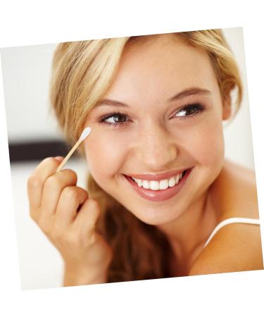 10 Organic Cotton Swabs - Double Headed Ear Cleaning Buds & Beauty Accessories - Home Supplies - Buy Online on GoSupps.com